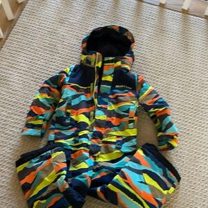 Burton Kids GORE-TEX One Piece Snowsuit Summit Stripe